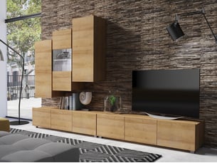 Meuble tv coloris doré 45 cm   