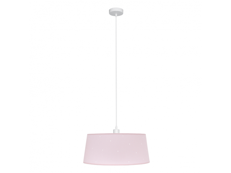  Suspension enfant fabrilamp consciencia rose 1xe27 hauteur réglable 35-102 cm ø40 cm 122894000 - Conforama A