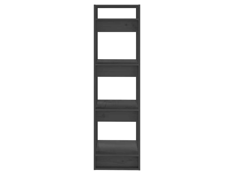  Bibliothèque, étagère de rangement gris 41x35x125 cm pin solide  - Conforama D