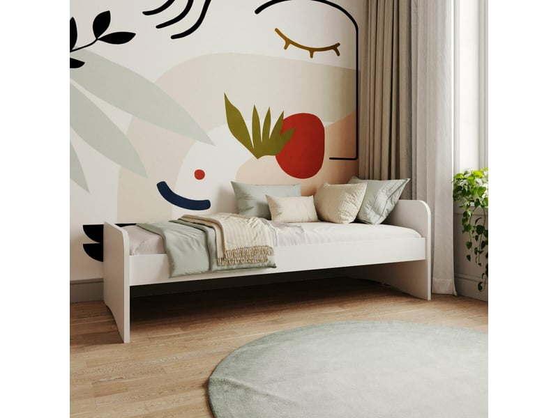 Lit 90x200 cm talia blanc Talia - Conforama C