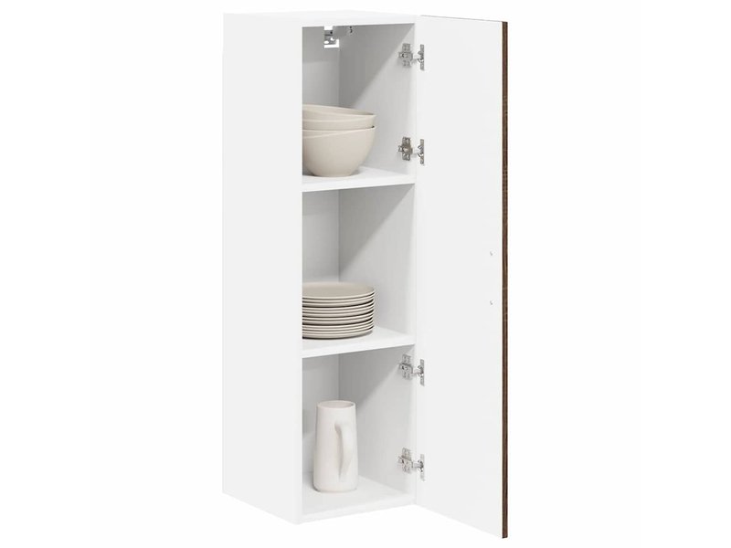  Meuble mural de cuisine, armoire de cuisine chêne brun 30x31x100cm shl7237  - Conforama C