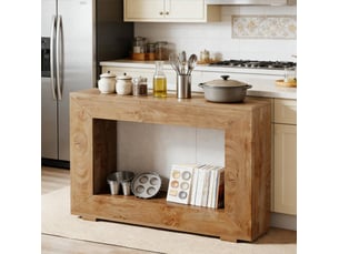 Console 0 tiroir(s)  coloris marron <strong>BEAUNIV</strong> <strong></strong> - longueur 120 cm - 120 cm