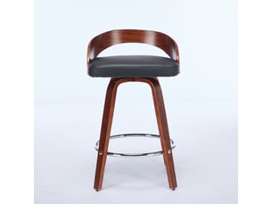 tabouret de bar  PANGIVO W3223P403701 - noir hauteur d'assise 63 cm vendu Par paire