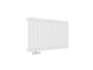 Emke radiateur à eau chaude, radiateur plat seule couche connexion latérale, blanc 63 x 100,6 cm 712w