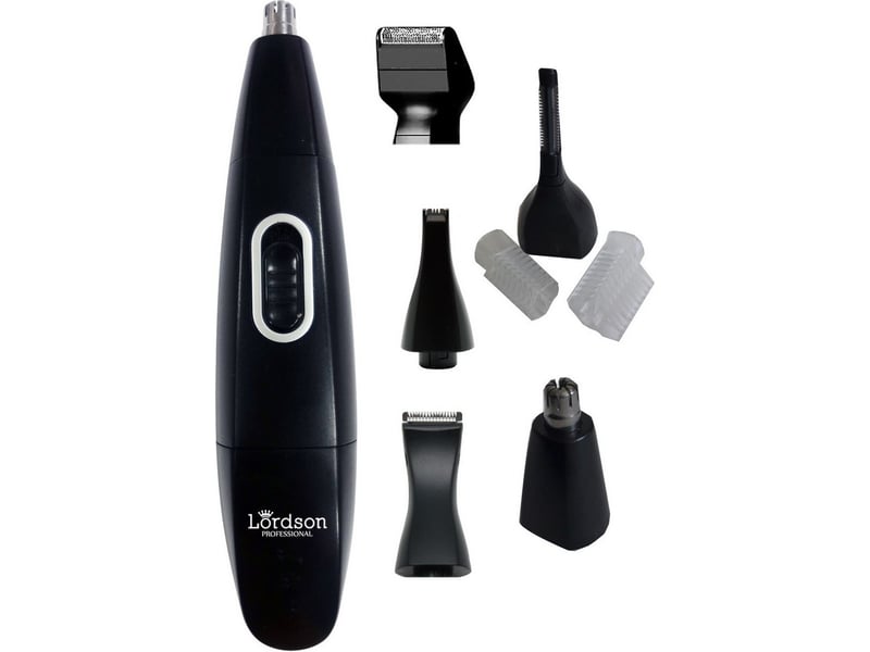  Tondeuse de précision 5 en 1 pour nez, oreilles, sourcils, corps lordson  - Conforama A