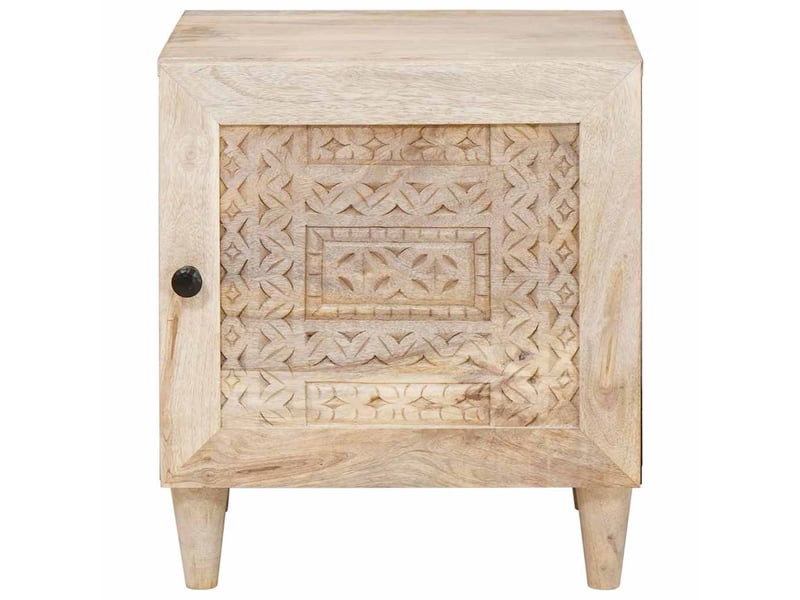  Table de chevet - cabinet de chevet - table de nuit 2 pièces blanc 80 x 50 x 40 cm  - Conforama C