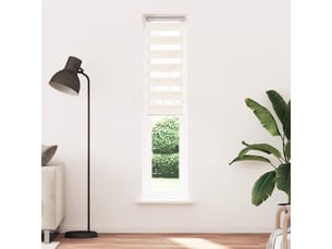 Store zèbre, store de fenêtre beige marbré largeur du tissu 40,9 cm polyester cf48293