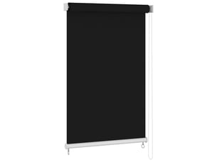 Store enrouleur, store roulant d'extérieur 165 (l) x 230 (h) cm noir cf47354