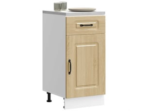Meuble de rangement, armoire de cuisine kalmar chêne sonoma bois d'ingénierie shl863