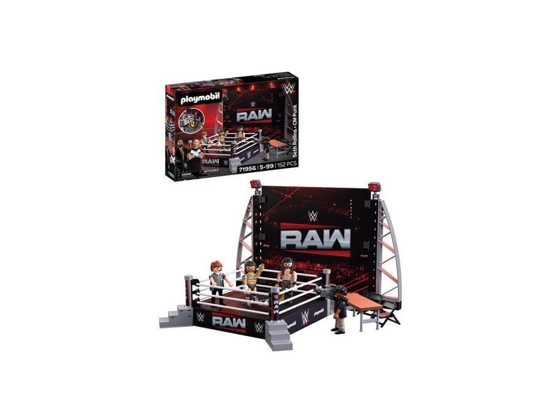  Coffret collector anneau de catch avec rampe et accessoires 152 pieces PL71956 - Conforama C