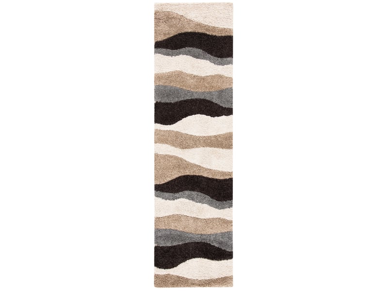  Tapis en polypropylène blancgris, 69 x 244 cm  - Conforama A