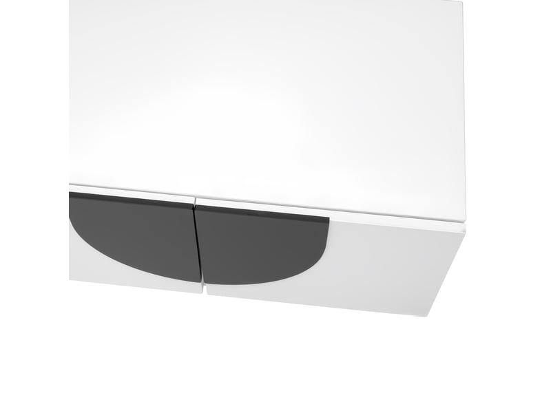  Meuble tv moderne 180 x 40 x 41,5 cm – design minimaliste  - Conforama D