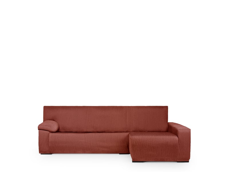 Housse de canapé apolo, méridienne mini, accoudoir long droit (vue de face) c09  - Conforama A
