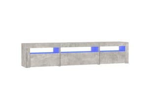 Meuble tv coloris gris 195 cm <strong></strong>  <strong></strong>