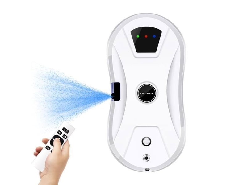  Robot laveur vitres autonome intelligent yw610 blanc 90w 30 ml  - Conforama A