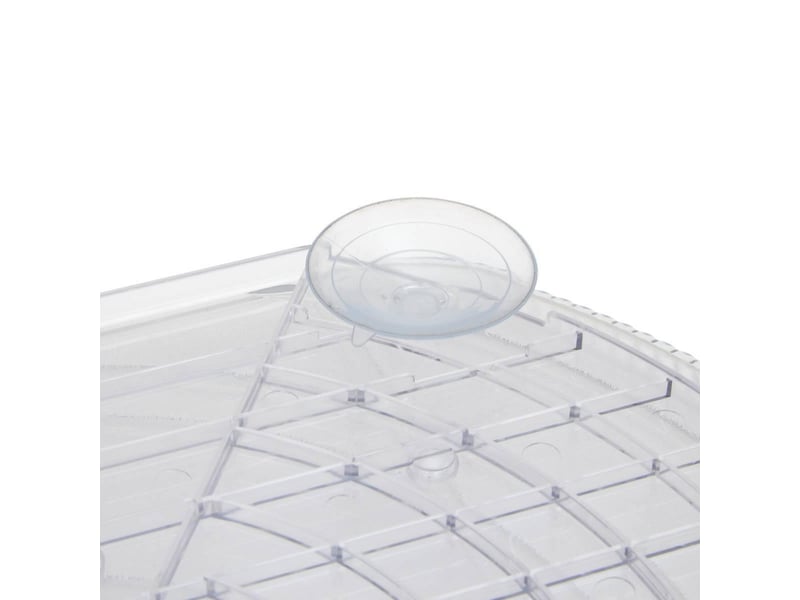  Organiseur de frigo pivotant smart fridge 39cm transparent  - Conforama C