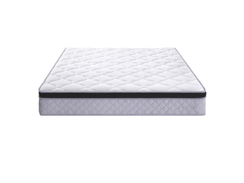  Matelas à ressorts 140x200 cm - épaisseur 25 cm - h3 - conception ergonomique - matelas roulé - blanc  - Conforama R