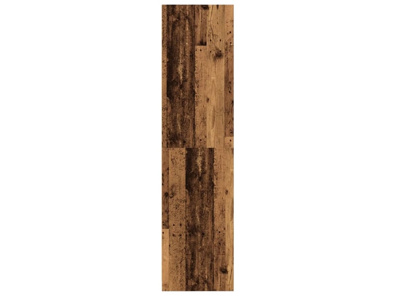  Garde-robe, armoire de rangement vieux bois 100x50x200 cm bois d'ingénierie shl14708  - Conforama E