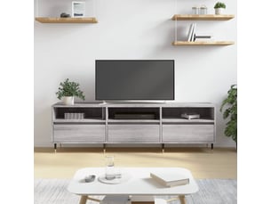 Meuble tv coloris gris 150 cm <strong></strong>  <strong></strong>