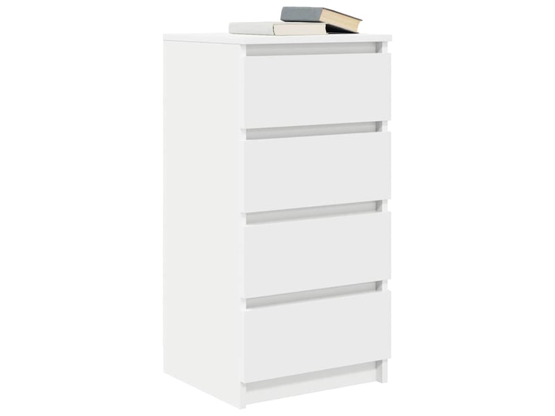 Buffet salon | buffet blanc 37,5x35x76 cm bois d'ingénierie - Conforama D