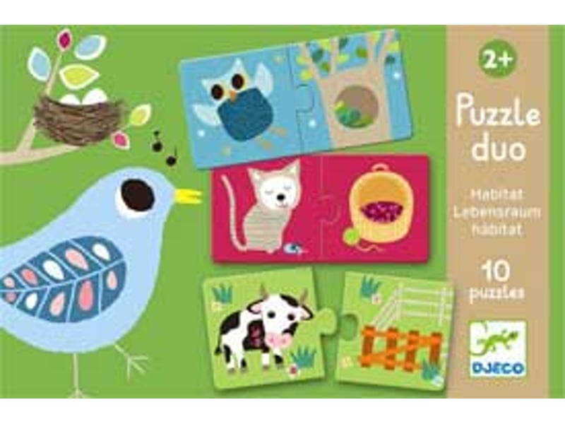  Puzzle duo habitat - 10 puzzles DJ08164 - Conforama A