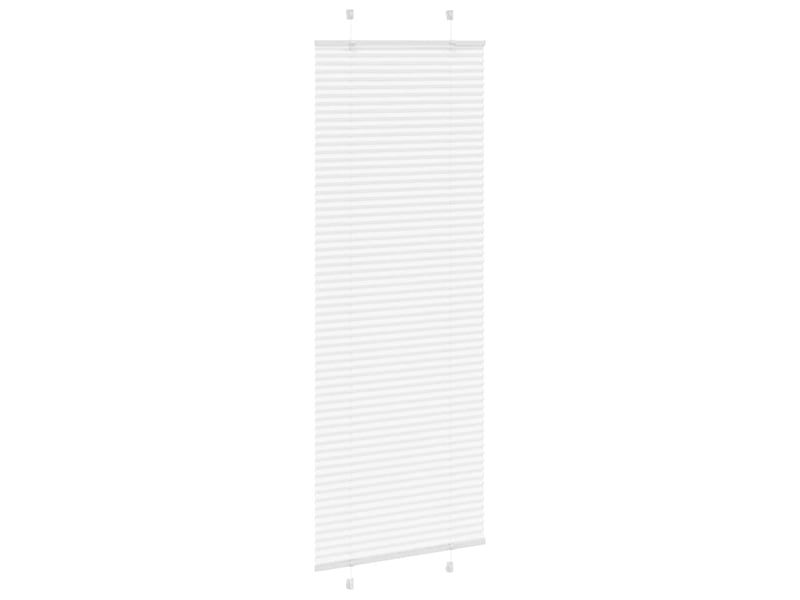  Store plissé, store de fenêtre blanc 70x200 cm largeur du tissu 69,4 cm polyester cf46757  - Conforama C