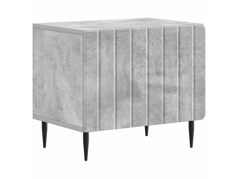  Meuble tv - banc tv - meuble de rangement gris béton bois d'ingénierie  - Conforama E