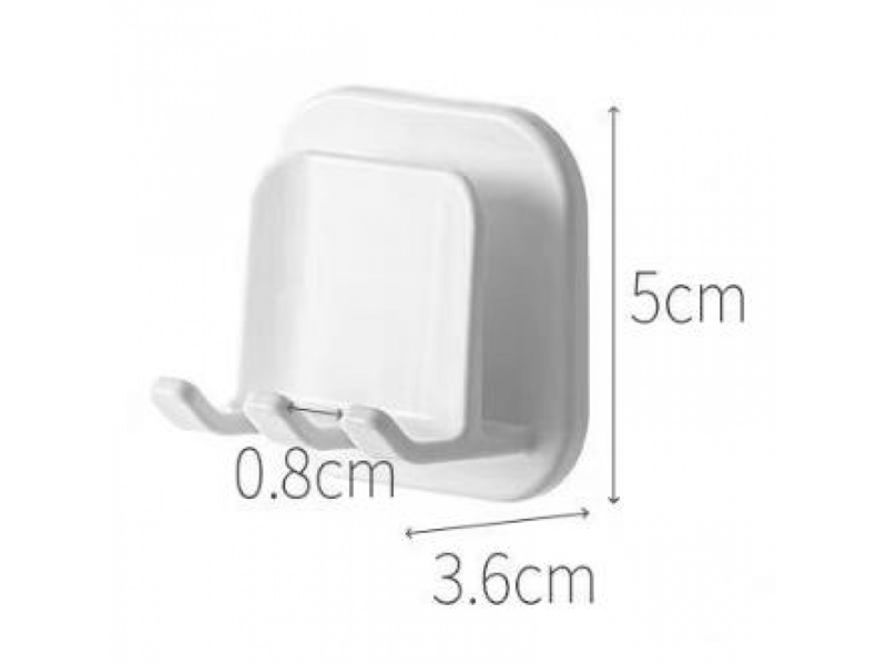  Porte-brosse à dents, support mural auto-adhésif pour brosse à dents, support de rangement et d'organisation étanche (lot de 2)  - Conforama E