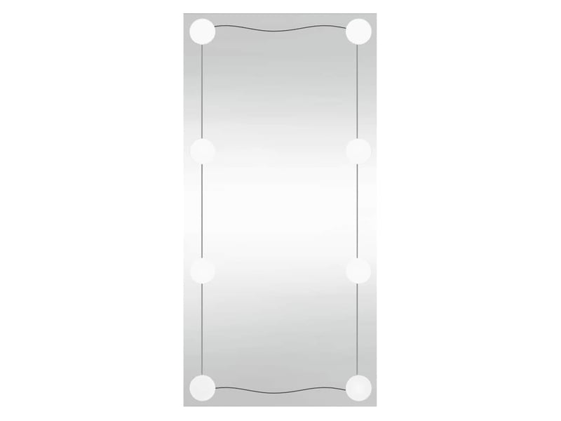  Miroir mural avec lumières led 30x60 cm verre rectangulaire cf62816  - Conforama A