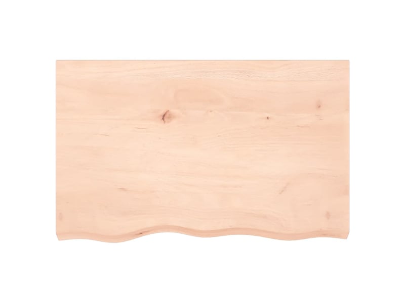 Comptoir de salle de bain, plan de travail 80x50x(2-6) cm bois massif non traité cf65773  - Conforama D