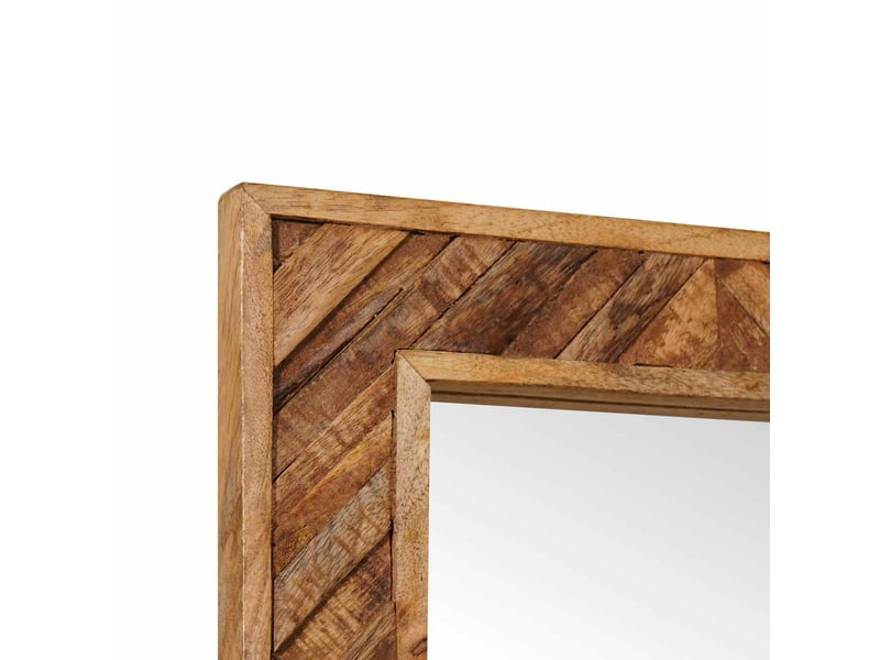 Miroir marron 70 x 50 x 3 cm verre cf62797 - Conforama D