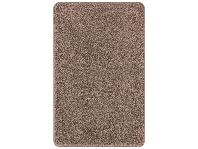  Ensemble de tapis de bain antidérapants 3 pc marron 50 x 80 cm cf64754  - Conforama D