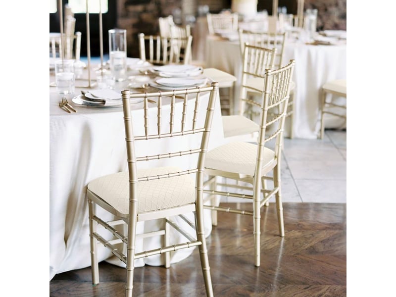  Housse de chaise 4 pièces housse de coussin de chaise housse de salle à manger, démontable housse assise chaise elastique jacquard lavables pour salle, 48 x 38 cm, blanc GSO-000303 - Conforama E