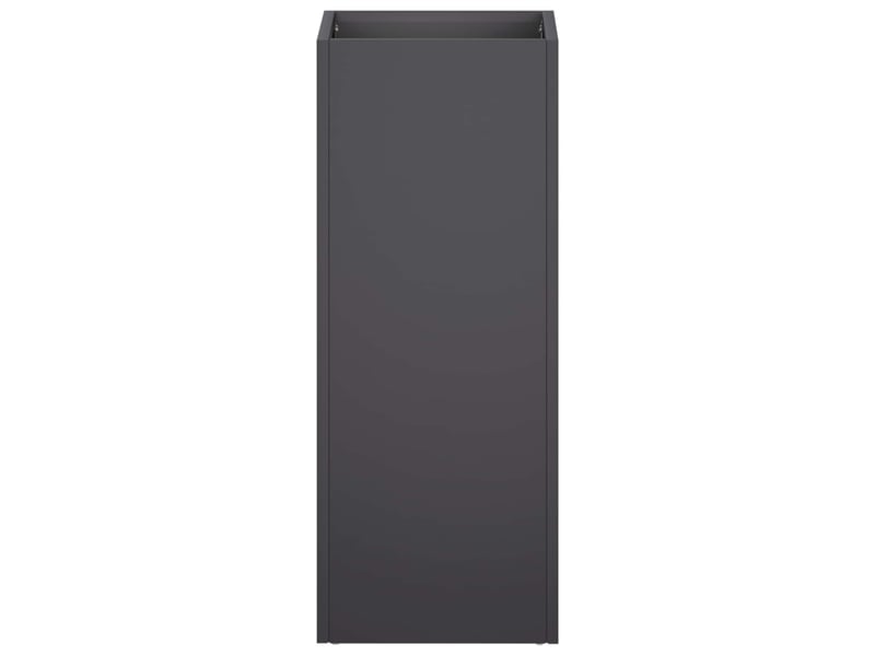  Jardinière - cache-pot de jardin 2 pcs noir 20 x 20 x 40 cm  - Conforama D