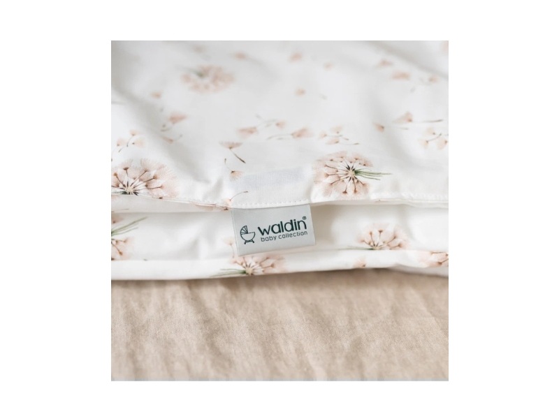  Parure de lit bébé couette et oreiller 120 × 90 cm - taille l - pissenlits waldin BD-L-01 - Conforama E