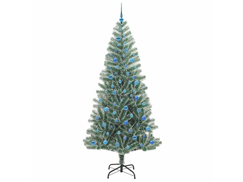  Sapin de noël, arbre de noël artificiel floconné de neige avec lumière led cf61623  - Conforama D