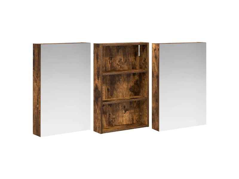 Ensemble de meubles de salle de bain 3 pcs 120x10.5x60.5 cm shl6202 - Conforama E