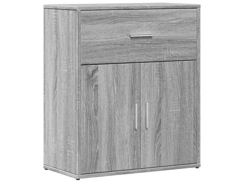  Buffet - bahut - meuble de rangement sonoma gris 60x31x70 cm bois d'ingénierie  - Conforama A