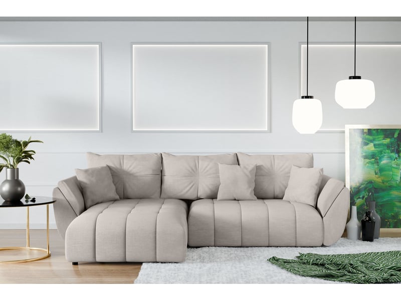  Canapé d angles convertible verciani canapé méridien beige Verciani - Conforama C