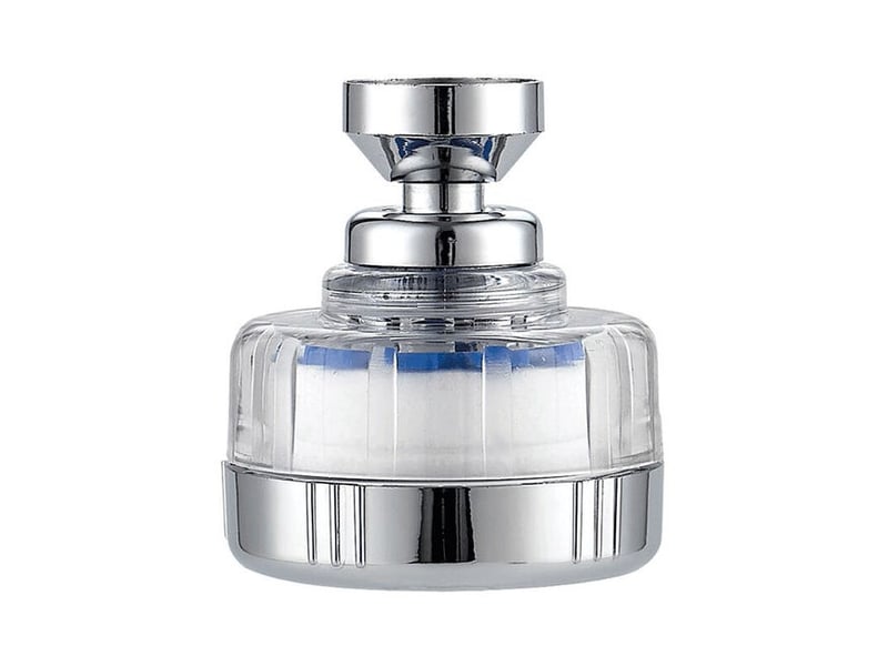  Purificateur d'eau pour robinet, filtre anticalcaire universel, buse rotative à 360°  - Conforama C
