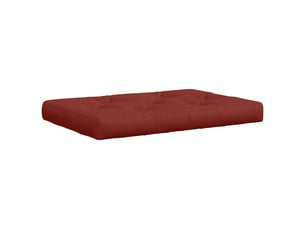 Coussin de siège en palette, coussin d'assise vianen 100 % polyester rouge cf55895
