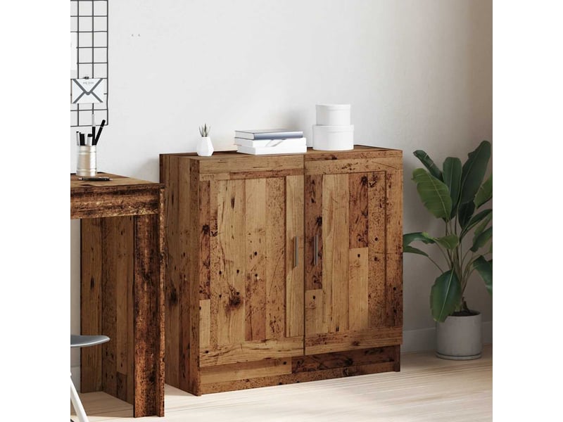  Meuble dev rangement vieux bois 82,5x30,5x80 cm bois d'ingénierie  - Conforama C