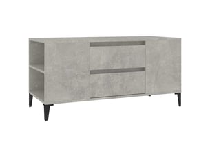 Meuble tv coloris gris 102 cm <strong></strong> <strong></strong>
