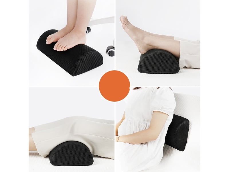  Repose-pieds bureau ergonomique avec mousse haute densité  - Conforama C