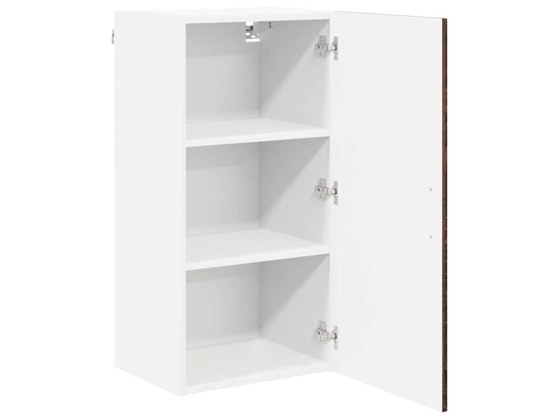 Meuble mural de cuisine, armoire de cuisine chêne brun 40x31x80cm bois d'ingénierie shl421  - Conforama E