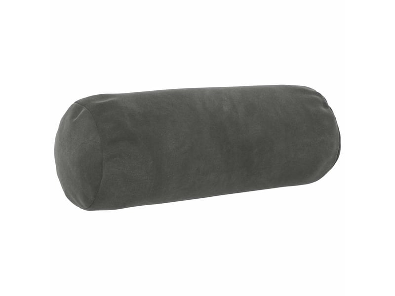  Lot de 6 coussins avec oreiller, coussins décoratifs heerlen gris foncé velours cf50849  - Conforama C