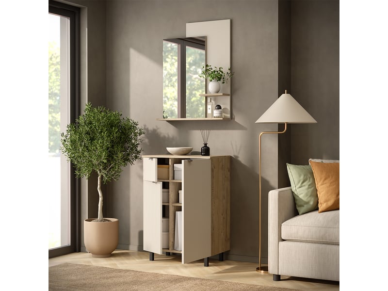  Vicco vestiaire, chênecachemire,  - Conforama E