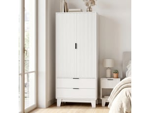 Armoire <strong></strong> <strong></strong> coloris blanc largeur 50 cm