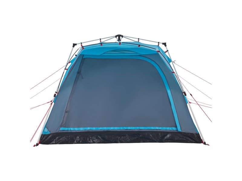  Tente de camping cabine 4 personnes bleu libération rapide  - Conforama E