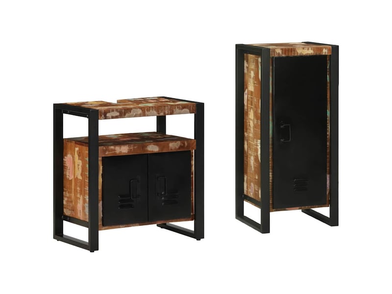 Ensemble de mobilier de salle de bain 2 pièces cf64203 - Conforama B